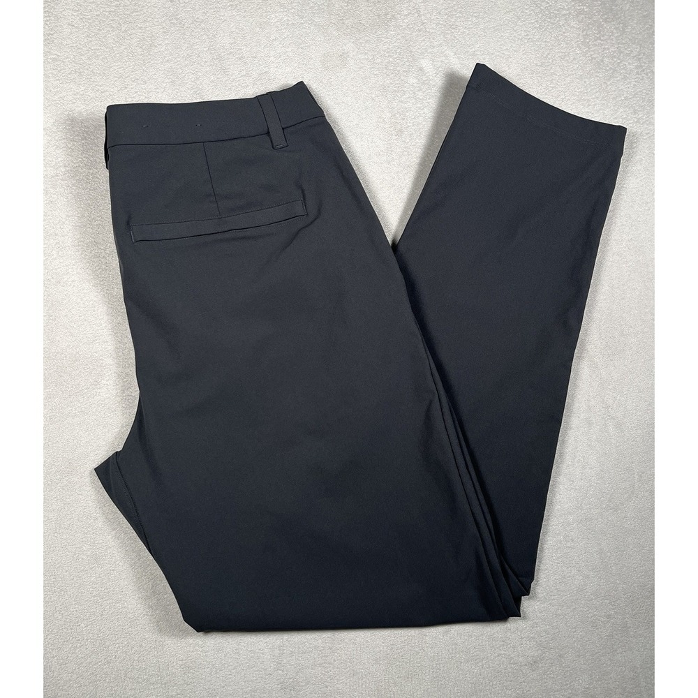 Lululemon ABC Classic Fit Pant Mens 33 Obsidian Warpstreme Trousers 31 Inseam